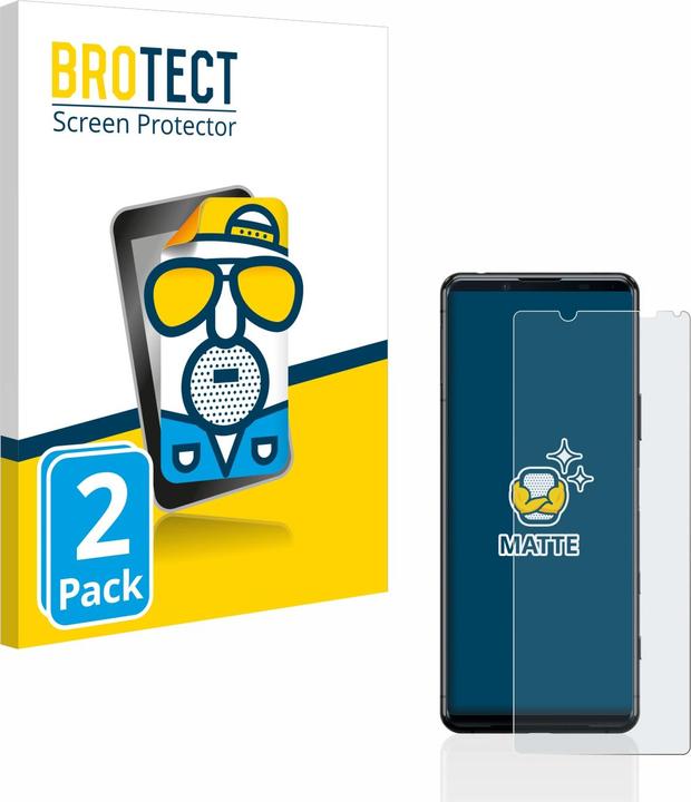 Produktbild BROTECT Entspiegelungs-Schutzfolie Displayschutz Matt (2 Stück, Sony Xperia 5 II)