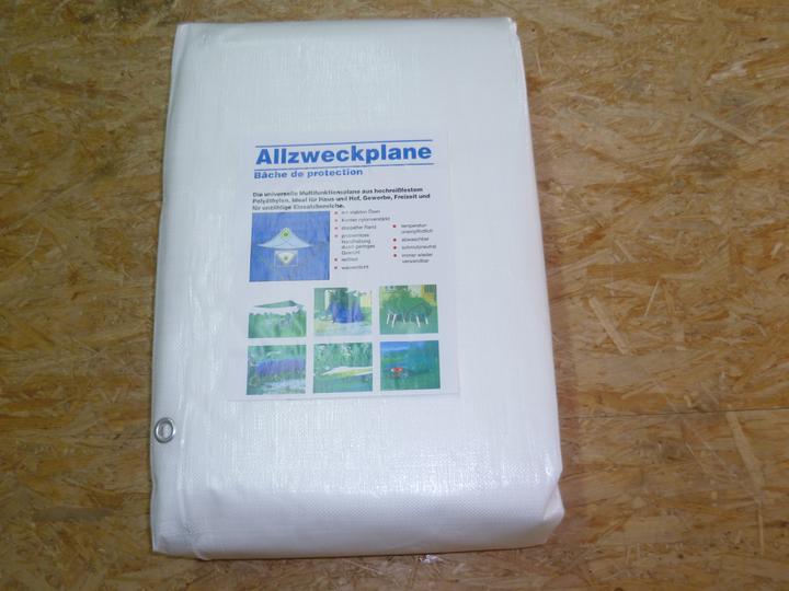Immagine prodotto Aquagart Gewebeplane 260g 4m x 8m Abdeckplane Bootsplane Allzweckplane Plane (400 x 800 cm)