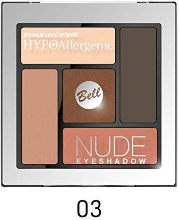 Actual product image Bell Cosmetics Nude eye shadow satin cream No.03 (03)