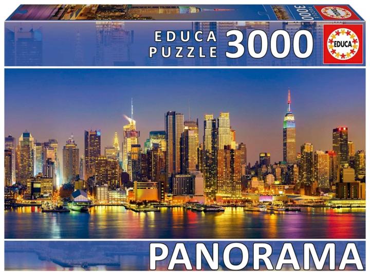Educa Puzzle de 3000 pcs - New York Skyline (80-19948) (3000 pièces)