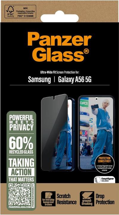 Immagine prodotto PanzerGlass Privacy Screen (1 Pezzo/i, Samsung Galaxy A56)