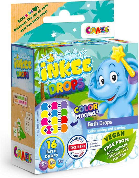 Actual product image Craze Inkee Bath Dops (Bath bombs)