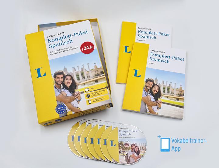 Produktbild Langenscheidt Komplett-Paket Spanisch (Deutsch, Spanisch, 2022)