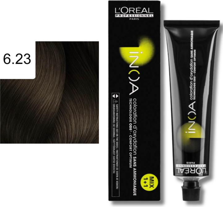 Immagine prodotto L'Oréal Paris INOA 6.23 Biondo Scuro Irisé Oro (6,23 Oro irisé biondo scuro)