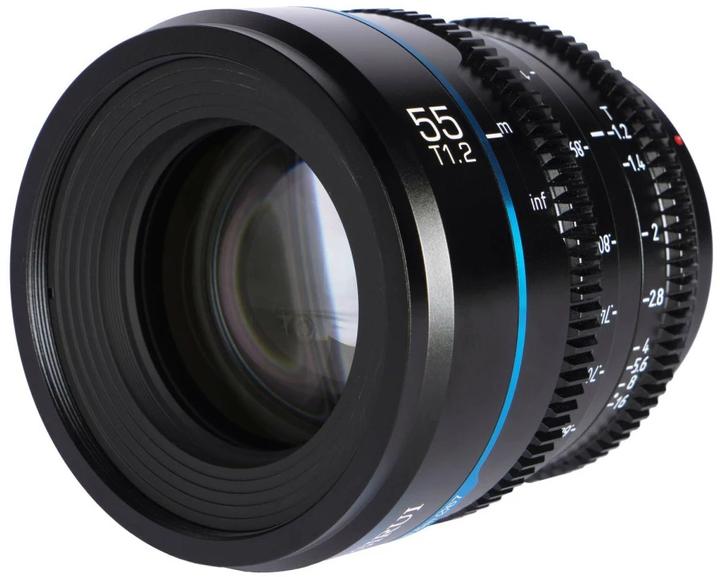 Actual product image Sirui Nightwalker Series 55mm T1.2 S35 Manual Focus Cine Lens (Sony E, APS-C / DX)
