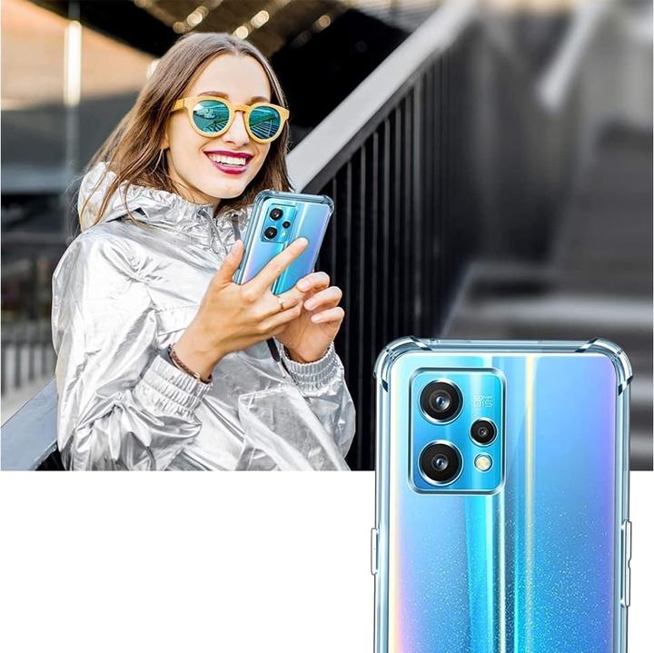 Actual product image Screenguard OnePlus North CE 2 Lite 5G Case Crystal Soft Airbag Bumper (OnePlus North CE 2 Lite 5G)