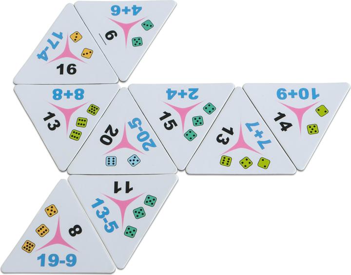 Immagine prodotto Tiltan Tri-Dominoes contando fino a 20