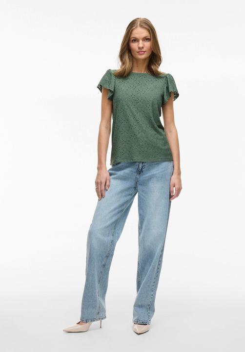 Actual product image Vila Rundhals Oberteil mit kurzen Ärmeln (L)