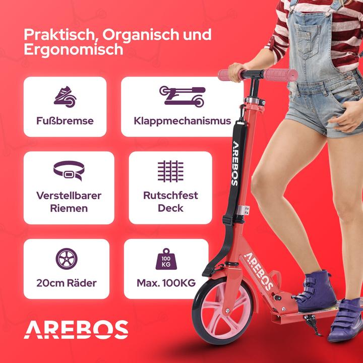 Image du produit Arebos Tretroller