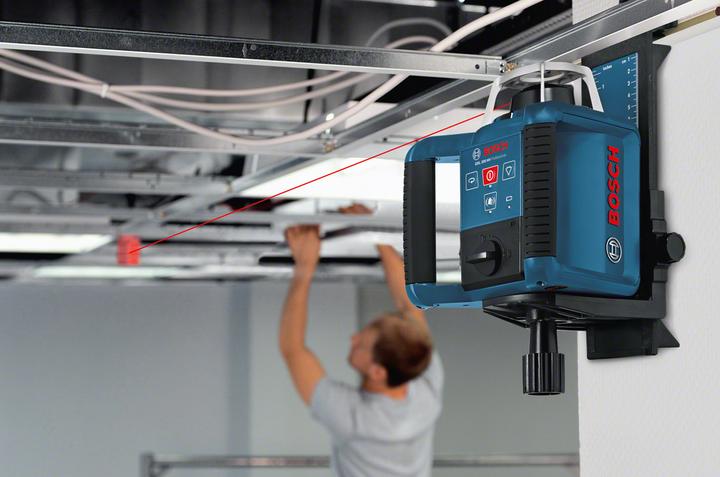 Actual product image Bosch Professional ROTATION LASER GRL 300 HV SET + TRIKOD BT170 + GR240 PATCH