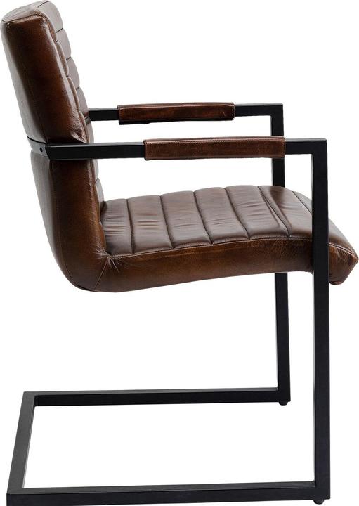 Immagine prodotto Kare Design Sedia a sbalzo Lola Leather Brown