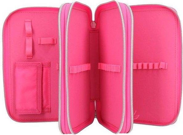 Immagine prodotto Schmidt Spiele Miss Melody - Astuccio per matite con paillettes a forma di cavallo 3-Zip - Rosa