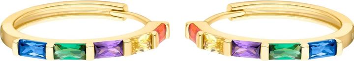 Image du produit S.Oliver Boucles d'oreilles pour femmes, argent 925 Sterling, zirconium (synth.) (Argent 925)