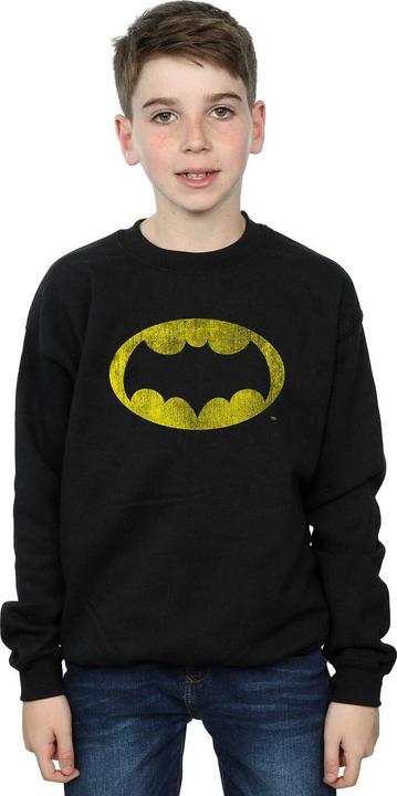 Immagine prodotto Batman TV Series Distressed Logo Felpa Ragazzi (140, 146)