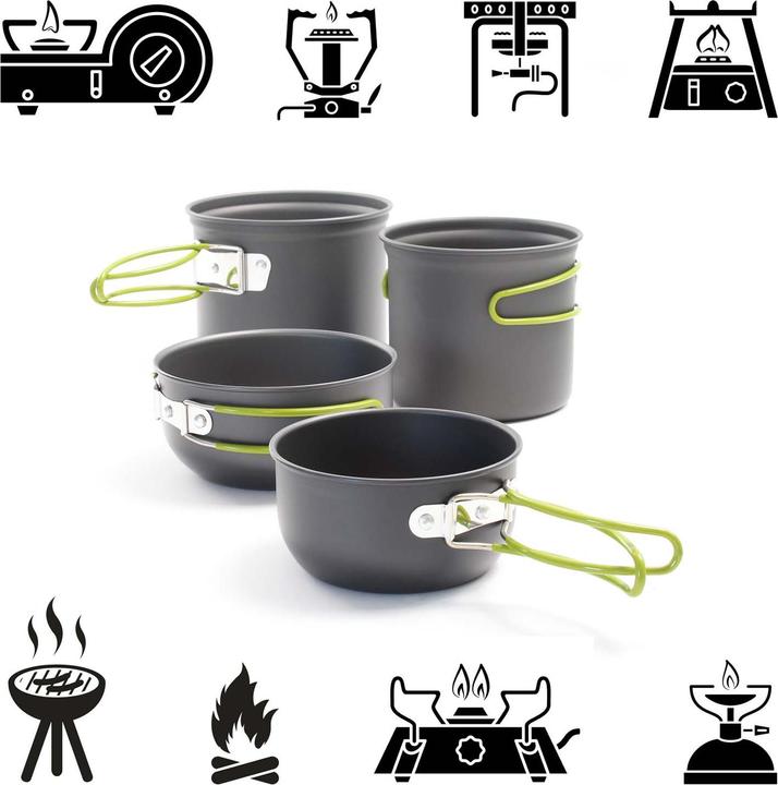 Image du produit Toboli Set de vaisselle de camping 16