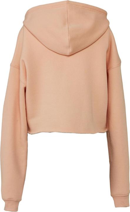 Actual product image Bella Canvas Womens/Ladies Fleece Crop Hoodie (L)
