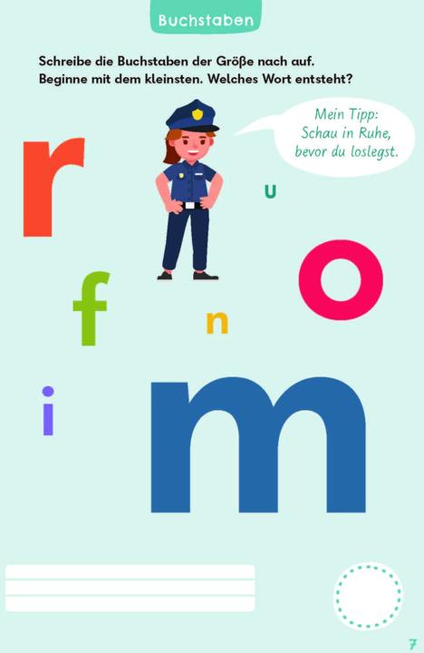 Image du produit Leserätsel für mutige Kinder - Polizei und Feuerwehr - Ab 6 Jahren (Allemand, Le coin de Janine, Ulrike Rogler, 2024)