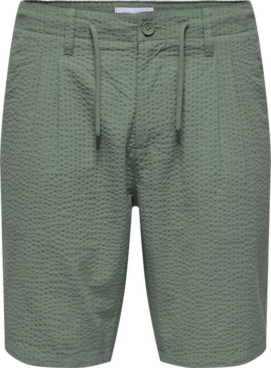 Produktbild Only & Sons Onsleo Life 0009 Seersucker Shorts Noos (L)