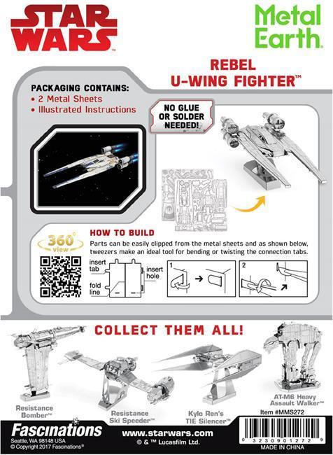 Immagine prodotto Metal Earth Caccia U-Wing