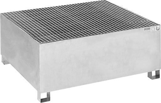 Produktbild eurokraft basic Stahl-Auffangwanne für Tankcontainer IBC/KTC (1100 l)