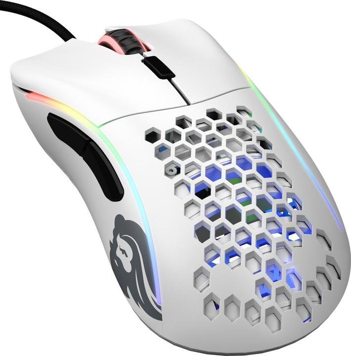 Actual product image Glorious PC Gaming Race Gaming mouse model D Minus (matt white) (Cable)
