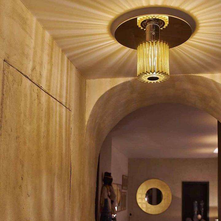 Actual product image DCW éditions In The Sun wall light 380 gold/gold (E27)
