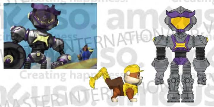 Produktbild Paw Patrol Rubble, Mayor Goodway & Chickaletta