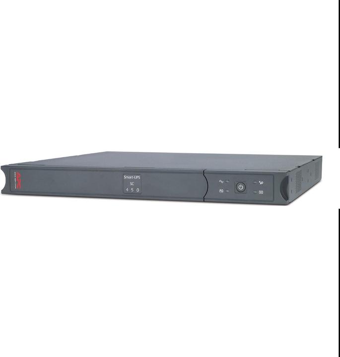 Actual product image APC SC450RMI, Rack (450 VA, 280 W, Line-interactive UPS)