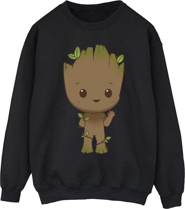Image du produit - Sweat AM GROOT CHIBI WAVE POSE - Homme (M)