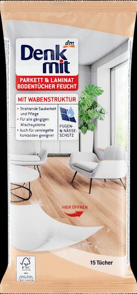 dm Denkmit Bodentücher Parkett und Laminat feucht
