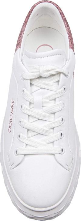 Produktbild Jimmy Choo white leather sneakers with glitter degrade (37)