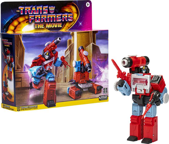 Produktbild Hasbro The Transformers: The Movie figurine Retro Perceptor 14 cm