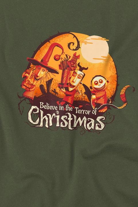 Actual product image The Nightmare Before Christmas Mens Believe In The Terror T-Shirt (M)