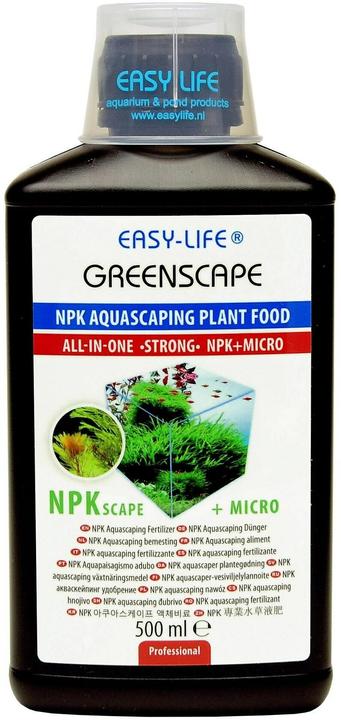 Actual product image Easy Life GreenScape plant fertiliser 500 ml (Aquarium Fertiliser)