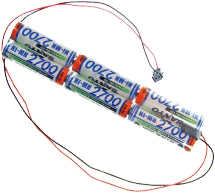 Sanyo S-BATTERY HR-3U 2700MAH/7.2V MIGN.MPX (7.20 V, 2700 mAh)
