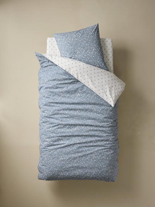 Image du produit Vertbaudet Parure de lit réversible pour enfants FLEURS D'INDE en coton recyclé