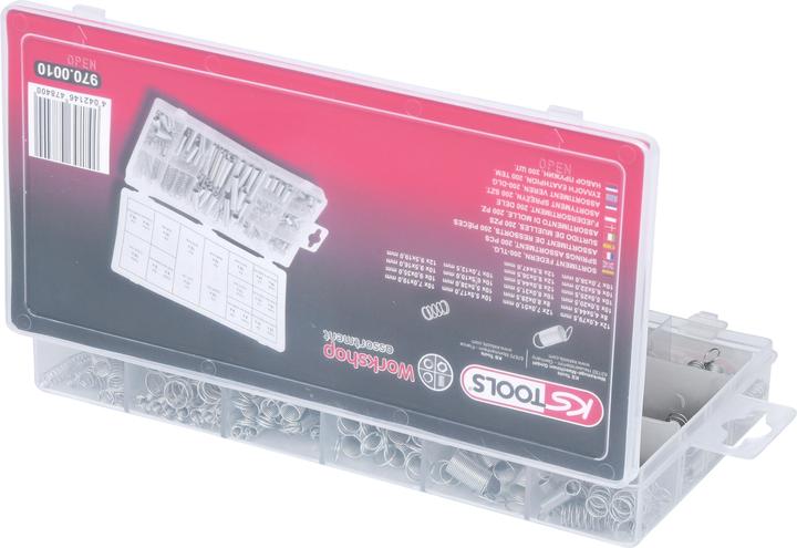 Immagine prodotto KS Tools Assortimento di molle, 200 pezzi.