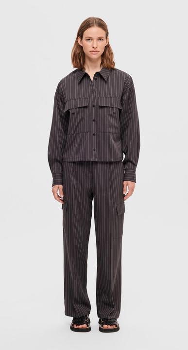 Image du produit Selected Femme Pantalon cargo à rayures (36)