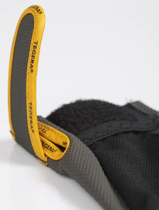 Actual product image Tegera Ejendals 9120, Workshop gloves, Black, Grey, Yellow, Adult, Adult, Scratch resistant, Nylon (9)