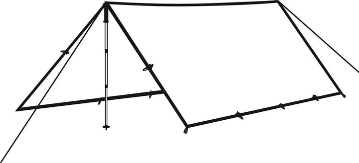 Image du produit Robens Tarp 4 x 4 m (Bâche, 1.60 kg, 2 personnes)