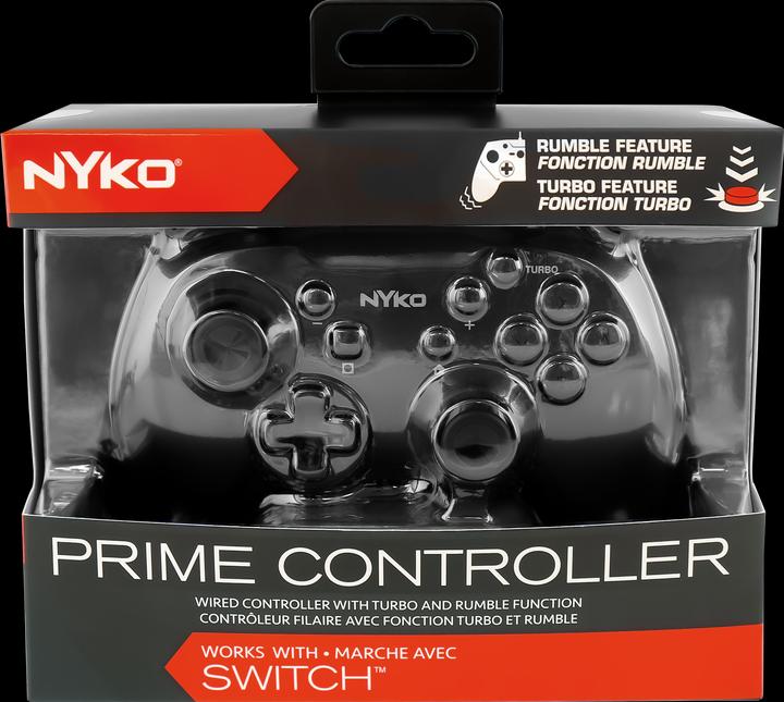 Actual product image Nyko Prime Wired Controller - Black For Switch (Switch)