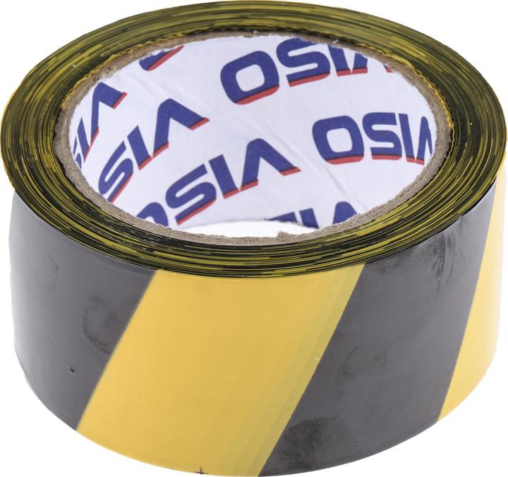 Image du produit Rs Pro Ruban de traçage noir, jaune Type de ruban de marquage au sol, 50mm x 100m