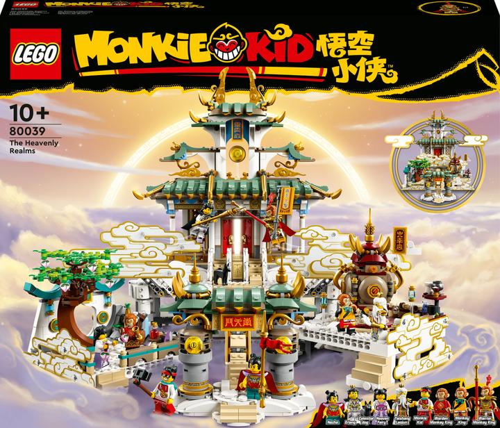 Image du produit LEGO Monkie Kid Les royaumes célestes (80039, LEGO Monkie Kid)