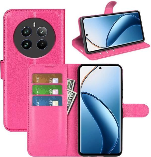 Immagine prodotto MU Classic Serie di copertine per libri in pelle Litchi (Realme 12)