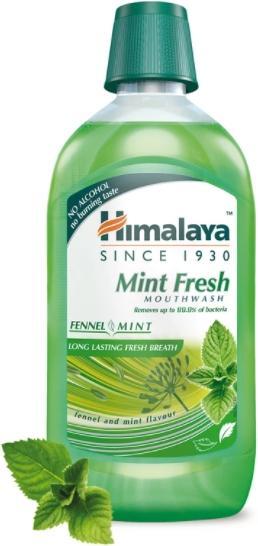 Produktbild Himalaya Mouthwash Mouthwash Mint Fresh 450Ml (450 ml, Mundspülung)