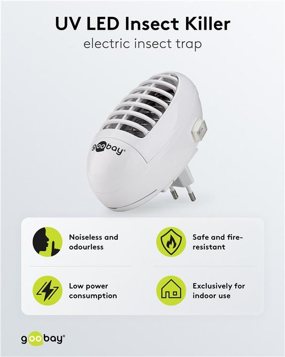 Actual product image Goobay UV-LED insect killer
