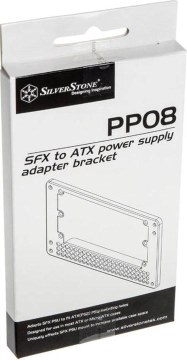 Productafbeelding Silverstone SST-PP08 Voedingsadapter voor SFX naar ATX