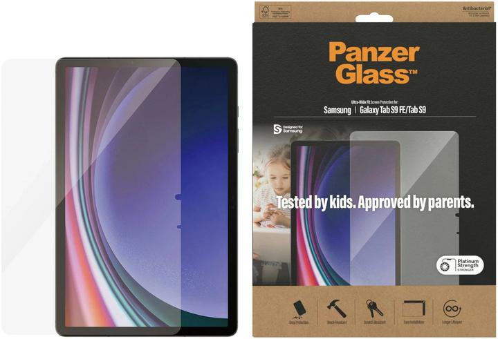 PanzerGlass Screen Protector (1 Stück, Galaxy Tab S9, Galaxy Tab S9 FE)