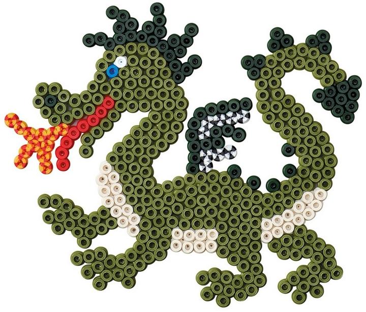 Immagine prodotto Hama Perlen Set di perline da stiro Midi G1014211-0 Dragon
