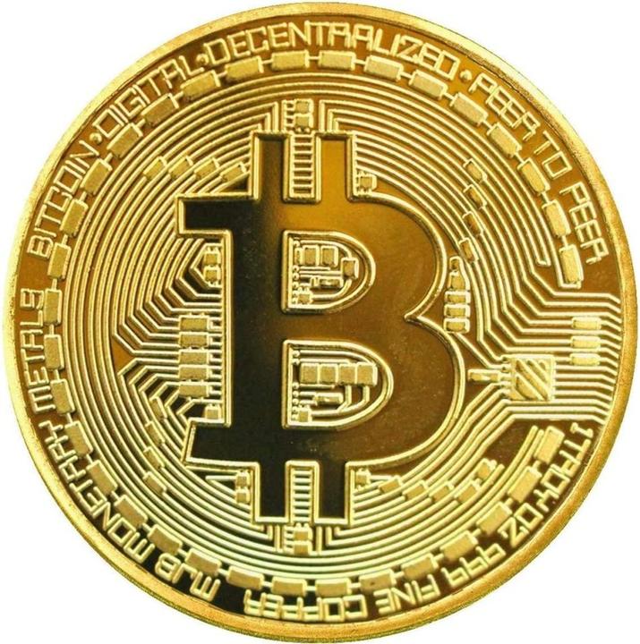 Actual product image Crypto Novelty Bitcoin Cryptocurrency Souvenir Novelty Item Coin